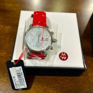 Michele CSX watch Red
